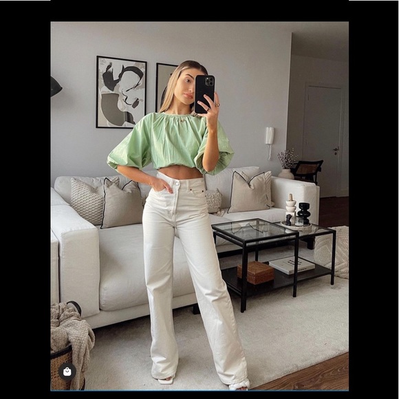 Zara Denim - - Zara wide leg jeans